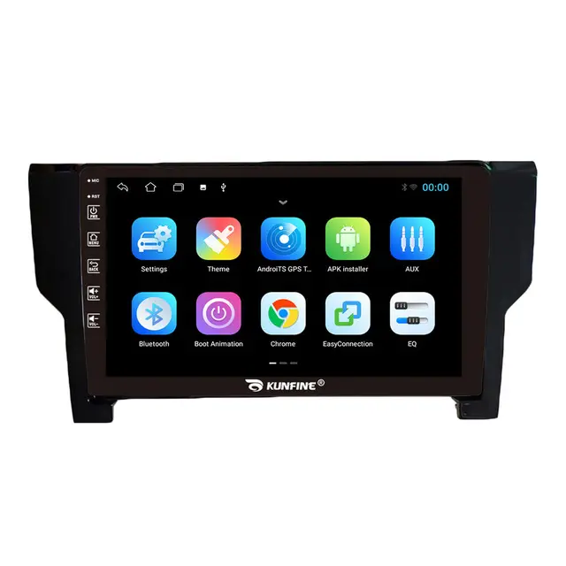 10" android 12 bilstereo VW Passat  (2019---2020) gps wifi carplay android auto blåtand rds Dsp 64gb 4G-MODUL