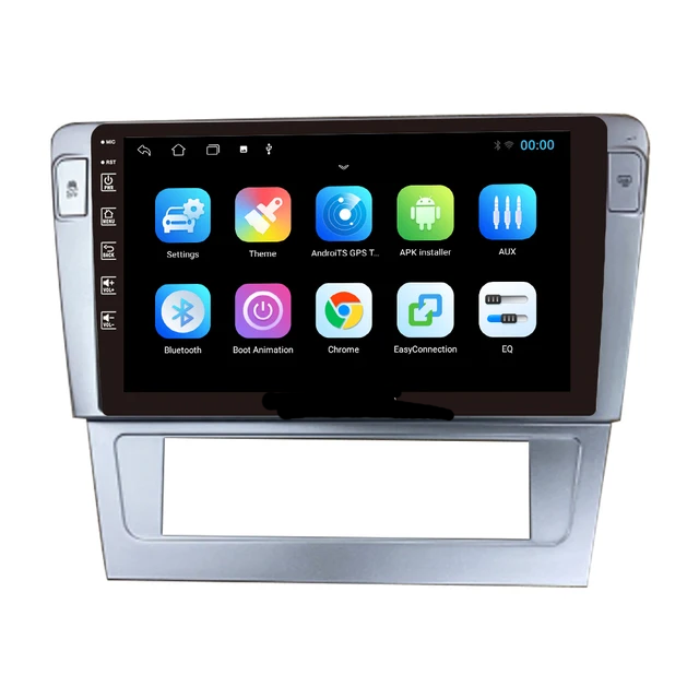 9" android 12.Bilstereo  vw passat B7 (2004--2010) gps wifi carplay android auto blåtand rds Dsp 64gb 4G-MODUL