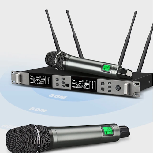 200 kanaler  PLL UHF mikrofonsystem
