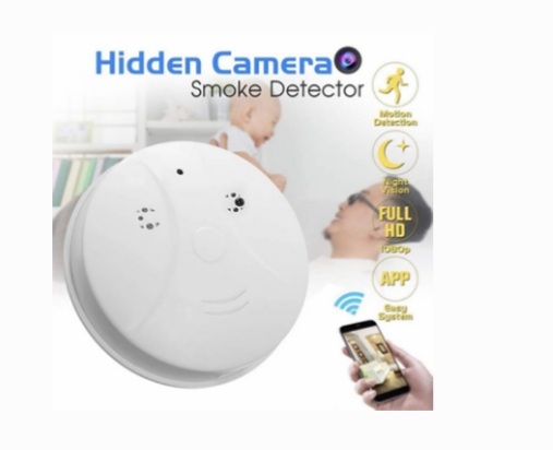 Wifi rökdetektor dold kamera