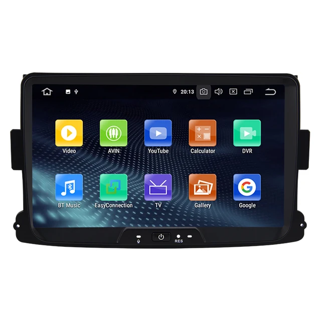 8"android 12 bilstereo  Renault Dacia Duster/Sandero/Logan/Dokker/Lodgy ( 2012--2017) GPS wifi carplay android auto blåtand rds Dsp 32gb