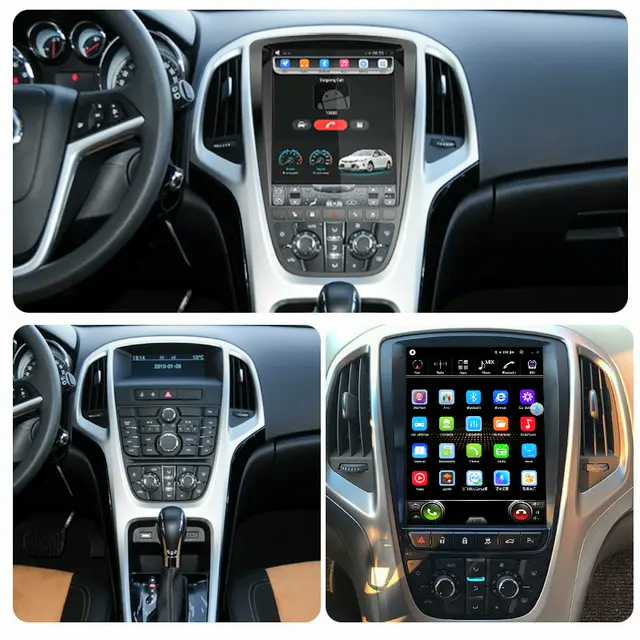 9.7"android 13 bilstereo  Opel Astra J ( 2009-- 2015) gps wifi carplay android auto blåtand rds Dsp 64gb,  4GB SIM