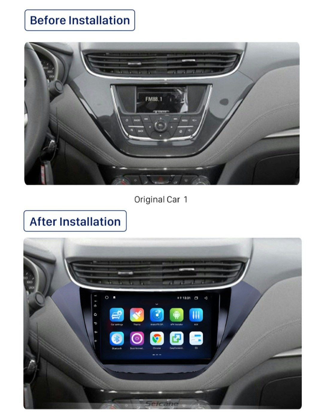 9"android 11 bilstereo Chevrolet Malibu 2015, gps 32gb carplay android auto blåtand rds Dsp 32gb 4G SIM