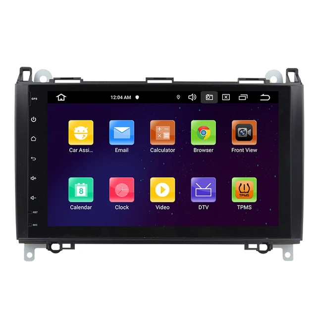 9" Android12.0  Bilstereo  Mercedes Benz  B200 A/B Class W169 W245 (2004--2011) Gps carplay android auto blåtand rds Dsp  128 GB  wifi