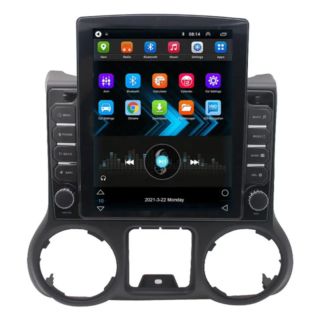 9.7" android 12,bilstereo Jeep Wrangler (2015--2017) ,gps, Wi-Fi, 64gb,4G SIM