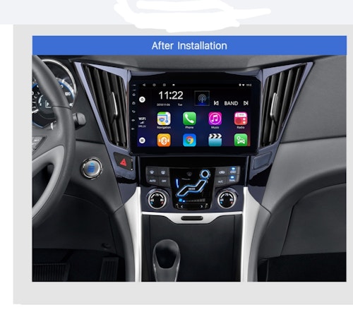 9" android12, bilstereo  Hyundai i40 ( 2011--2015) gps wifi carplay android auto blåtand rds Dsp 64gb 4GSIM 0