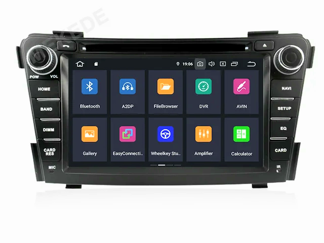 7"android 12 bilstereo Hyundai i40 (2011---2014) Gps wifi carplay android auto blåtand rds Dsp 64gb 4GSIM dvd spelare