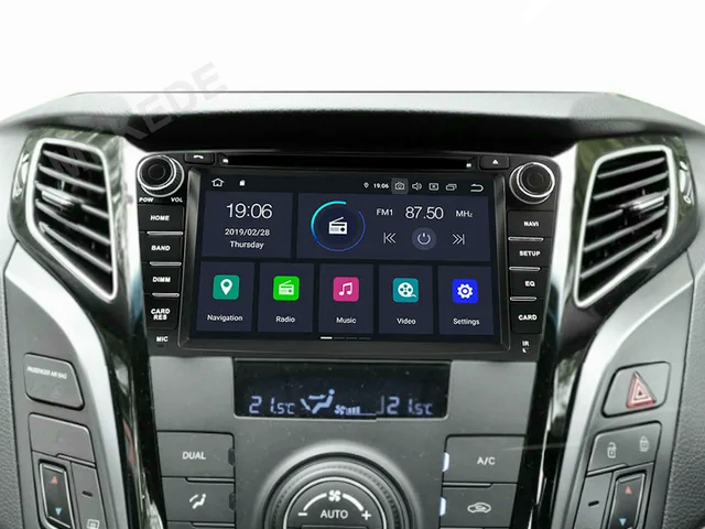 7"android 12 bilstereo Hyundai i40 (2011---2014) Gps wifi carplay android auto blåtand rds Dsp 64gb 4GSIM dvd spelare