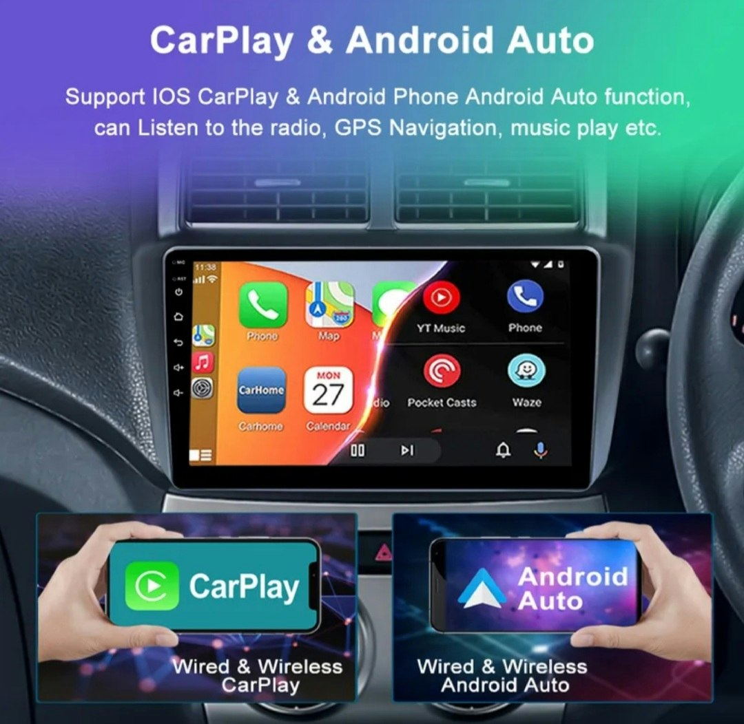 10.1" android 12.bilstereo Nissan  NV400 (2010--- 2021) gps wifi carplay android auto blåtand rds Dsp Rom.: 64 GB, RAM: 4GB, 4GSIM