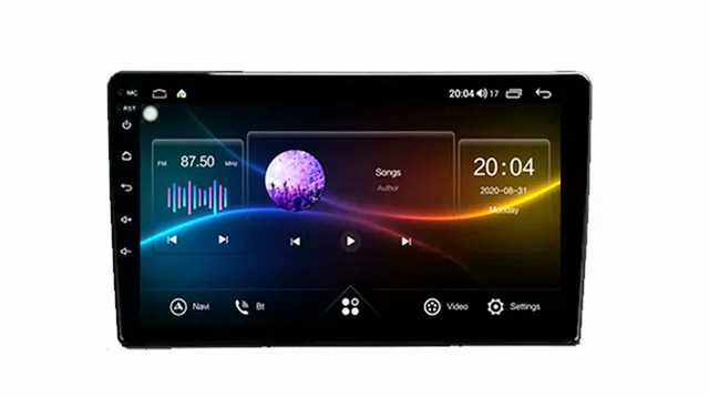 9"android 12, bilstereo  Ford Escape ( 2000--2007) gps wifi carplay android auto blåtand rds Dsp RAM:6GB ,ROM: 128GB, 4GSIM