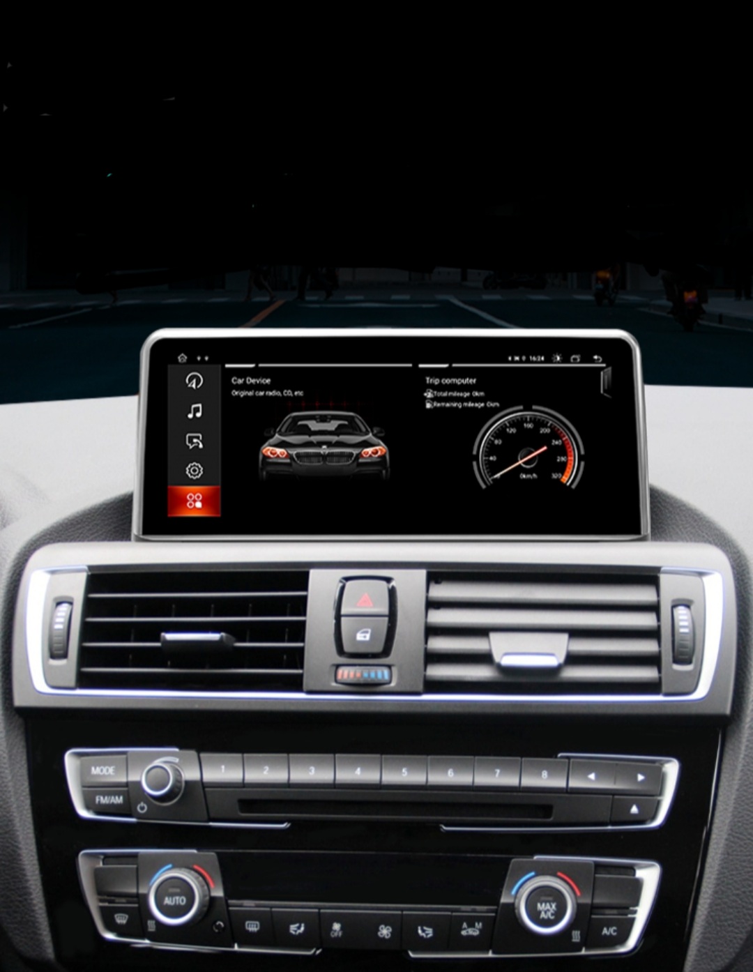 12.3" android 12 bilstereo BMW 2 Series F22/F23 F45  (2013-2017) gps wifi carplay android auto blåtand rds Dsp 32gb