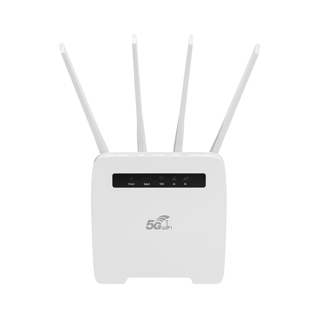 5G wifi med SIM-kortplats + WiFi6-router