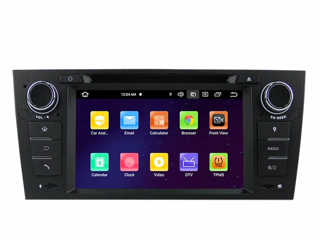 7"android 12 bilstereo  BMW E90/E91/E92/E93 ( 2005--2012) gps carplay android auto blåtand rds Dsp 64gb 4g  wifi