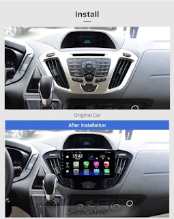 9" Android10, bilstereo ,gps,wifi,Ford transit custom,Ford Tourneo custom  (2012---2017)  Gps,RDS,carplay,android auto,32gb,wif carplay android auto i,blåtand  4G  Dsp