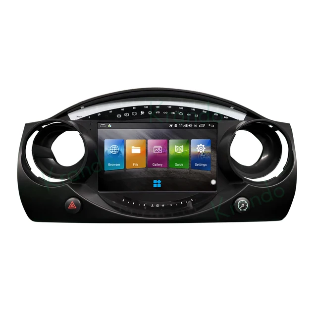 9" Android 12 bilstereo Mini Cooper S R50 R52 R53 (2004 - 2006) GPS wifi carplay android auto blåtand rds Dsp, RAM:4 GB, ROM: 64 GB, 4GSIM