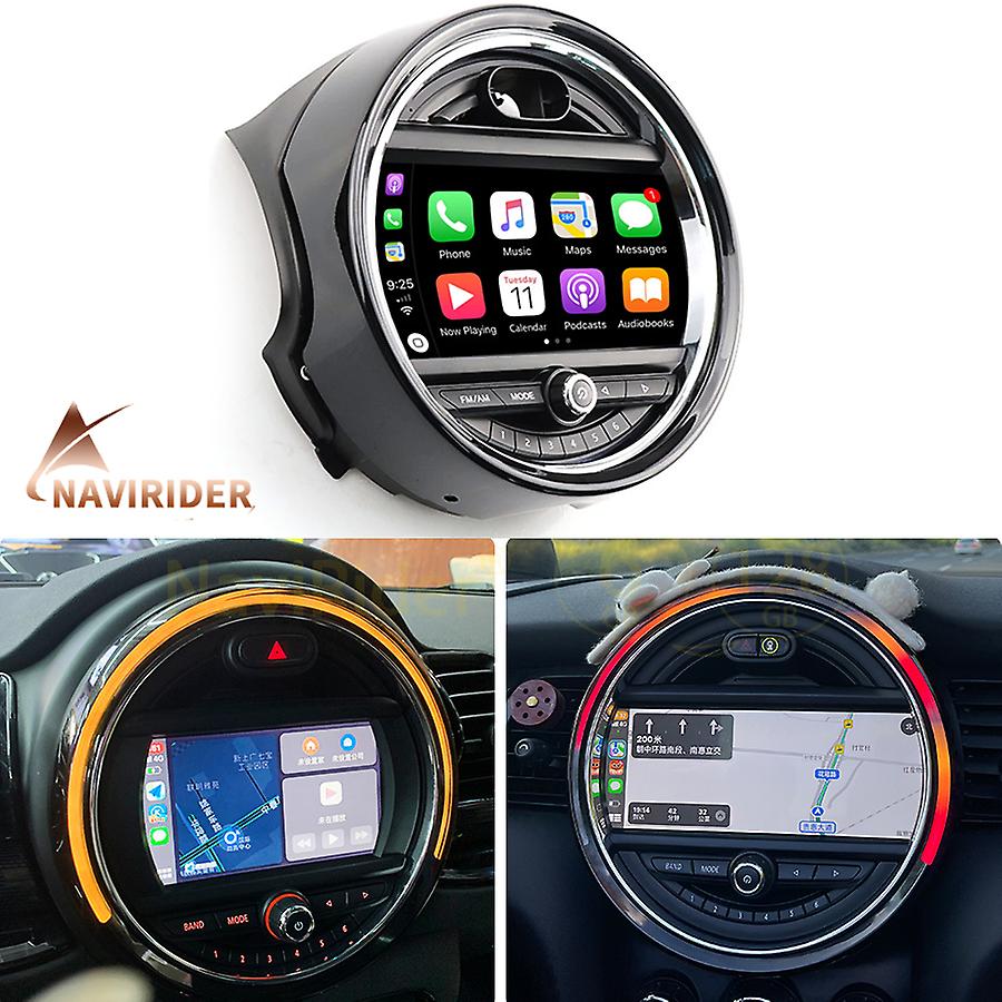 9" Android 12 bilstereo Mini Cooper  F54 F55 F56 F60 ( 2014-2019 )     GPS wifi carplay android auto blåtand rds Dsp, RAM: 6GB, ROM: 128GB, 4GSIM