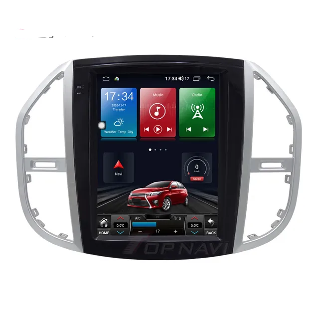 12.1" android 13 bilstereo  Mercedes Benz Vito ( 2014---2021) gps wifi carplay android auto blåtand rds Dsp  Rom: 64GB, RAM: 4GB, 4GSIM