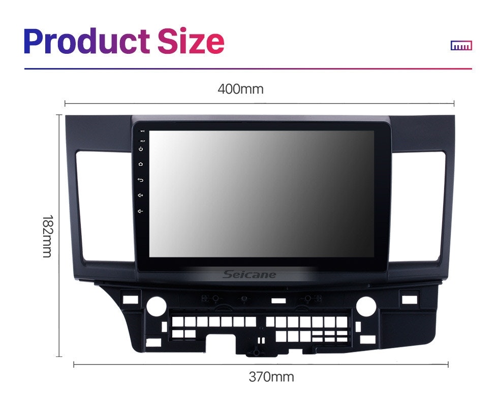 10,1" android 11, bilstereo Mitsubishi Lancer( 2009--2015) gps wifi carplay android auto blåtand rds Dsp RAM:4GB,ROM: 64GB,4G LTE