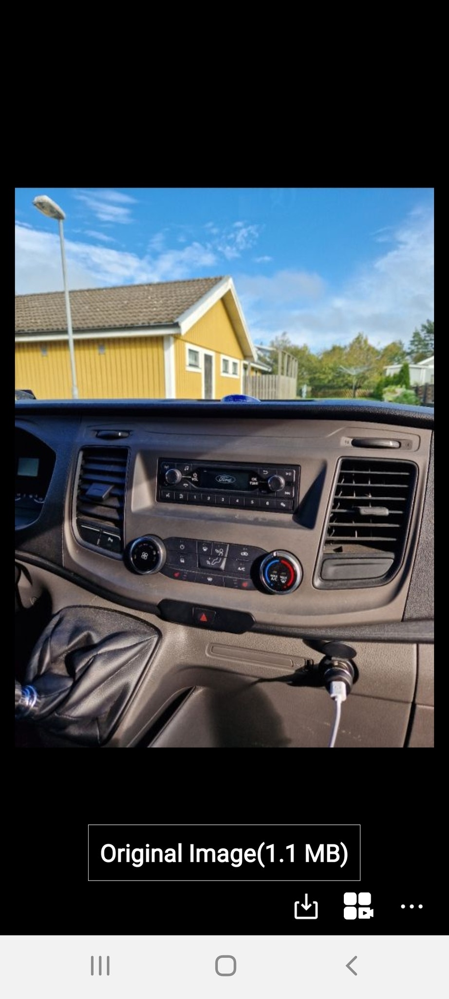 10,1" android 13 bilstereo  Ford custom ( 2018--2022) GPS wifi radio  carplay android auto blåtand rds Dsp  ROM: 32GB, RAM:2GB, 4G LTE