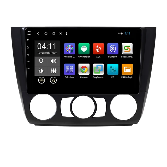 9"android 12, bilstereo  BMW 1 SERIES E88,72,81,87(2004--2011) gps wifi carplay android auto blåtand rds Dsp RAM:4GB ROM:64GB,4G LTE