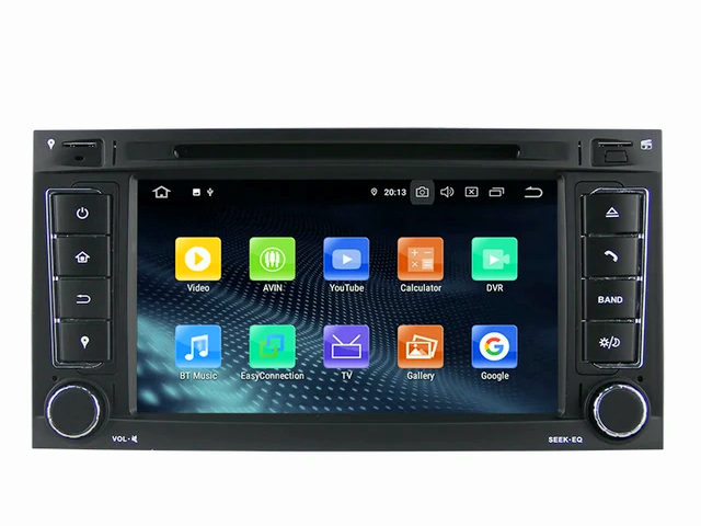 7"android 12,bilstereo dvd spelare  VW MULTIVAN T5( 2003--2015) GPS wifi carplay android auto blåtand rds Dsp RAM:8GB,ROM: 128GB, 4G LTE