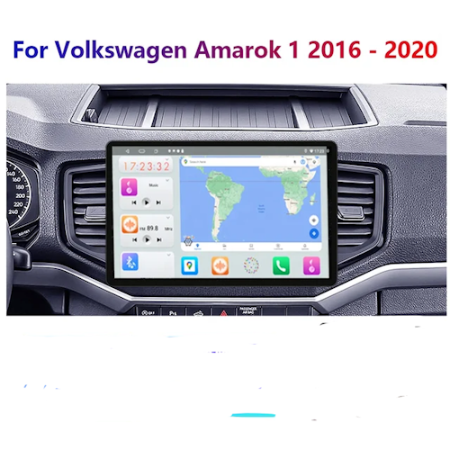13,3" android 12,bilstereo  Vw Amarok (2016--2021) gps wifi carplay android auto blåtand rds Dsp RAM:4GB, ROM: 64GB ,4G LTE