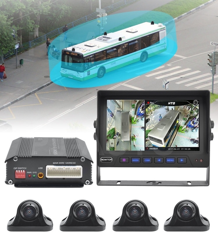360° kamerasystem buss,lastbilen