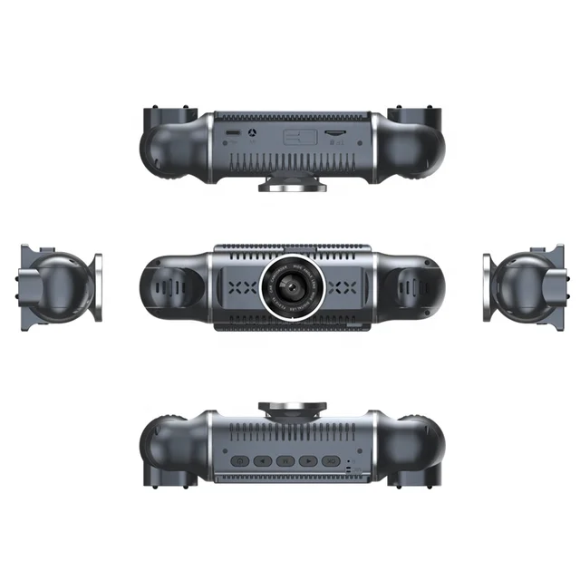 4 kanal Dash-kamera med wifi gps, Dvr hd kamera