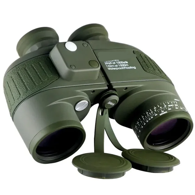 10X50 Marinkikare Kompass Nautisk kikare ,Night Vision ,avståndsmätare