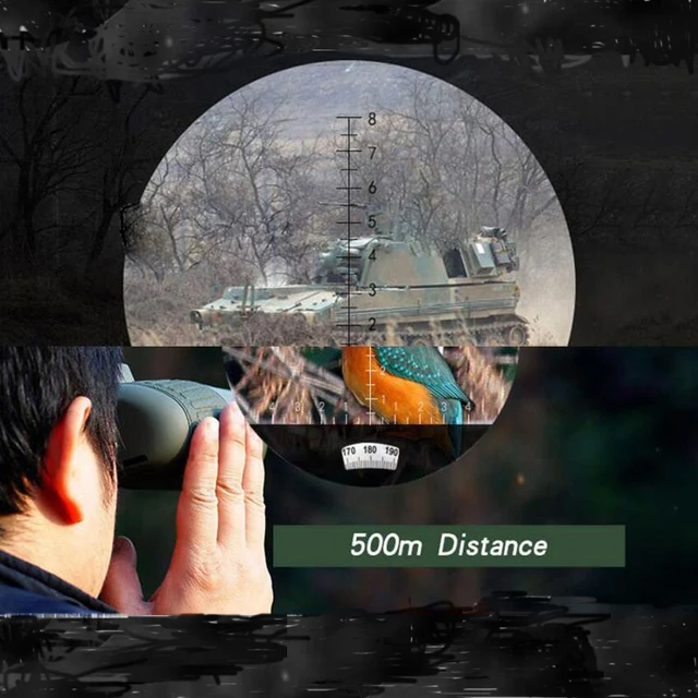 10X50 Marinkikare Kompass Nautisk kikare ,Night Vision ,avståndsmätare