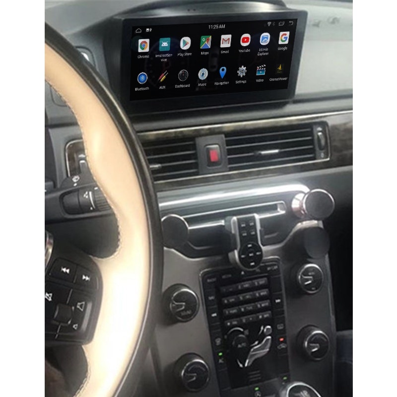 8.8"android 12, bilstereo Volvo v70,S80 ( 2011--2016) gps wifi carplay android auto blåtand rds Dsp Ram: 4G Rom: 64 GB, 4G LTE