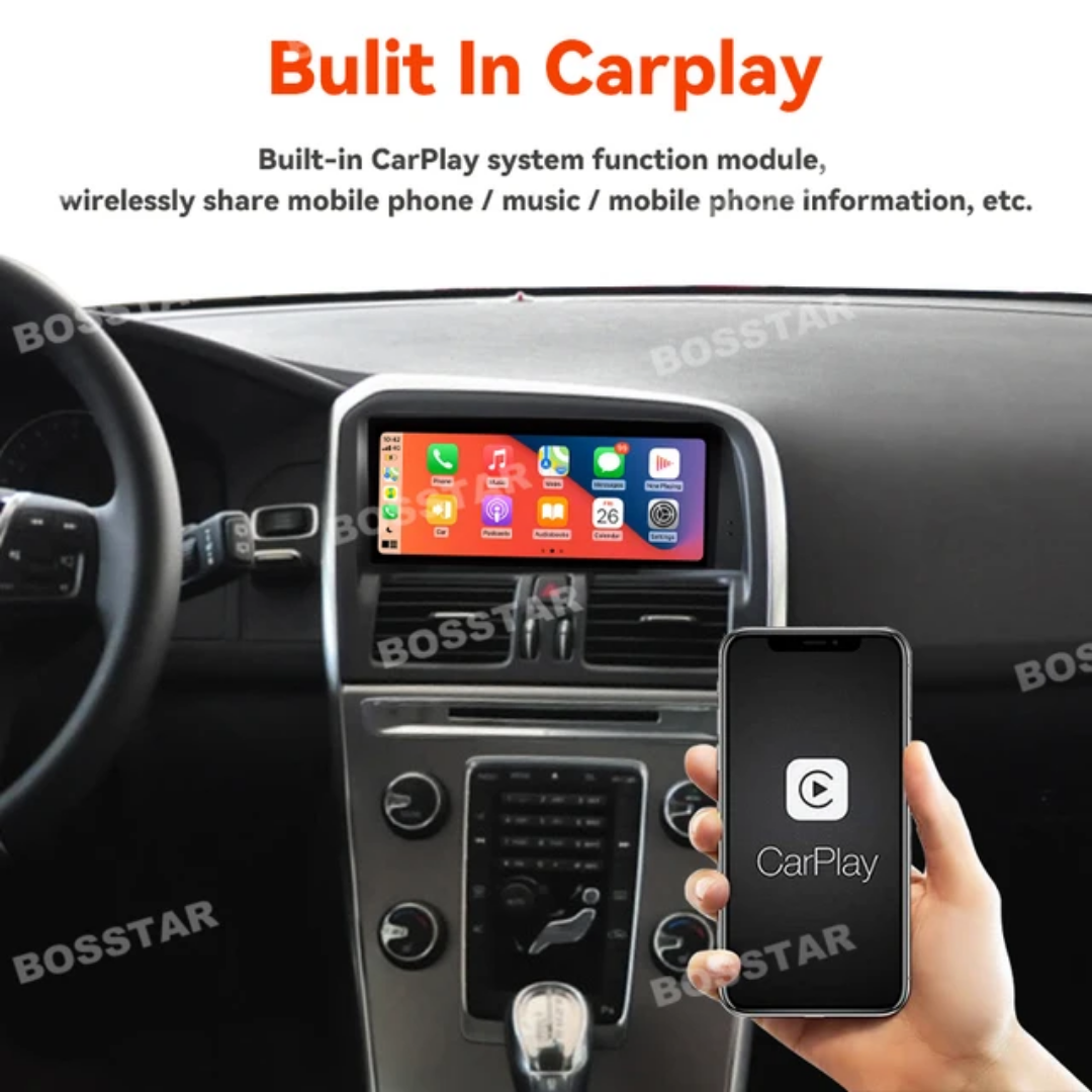8.8"android 12, bilstereo Volvo v70,S80 ( 2011--2016) gps wifi carplay android auto blåtand rds Dsp Ram: 4G Rom: 64 GB, 4G LTE