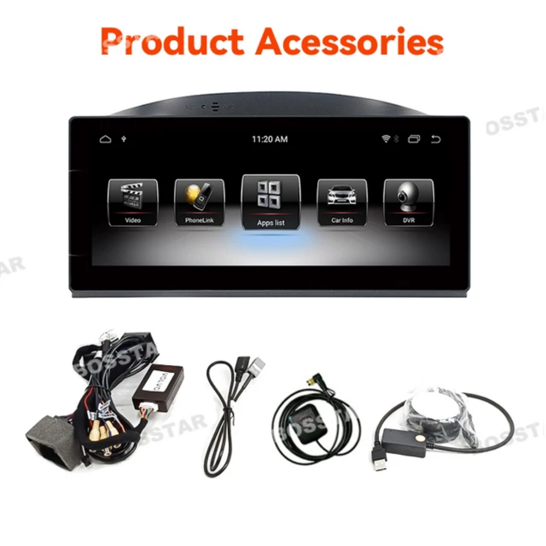 8.8"android 12, bilstereo Volvo v70,S80 ( 2011--2016) gps wifi carplay android auto blåtand rds Dsp Ram: 4G Rom: 64 GB, 4G LTE