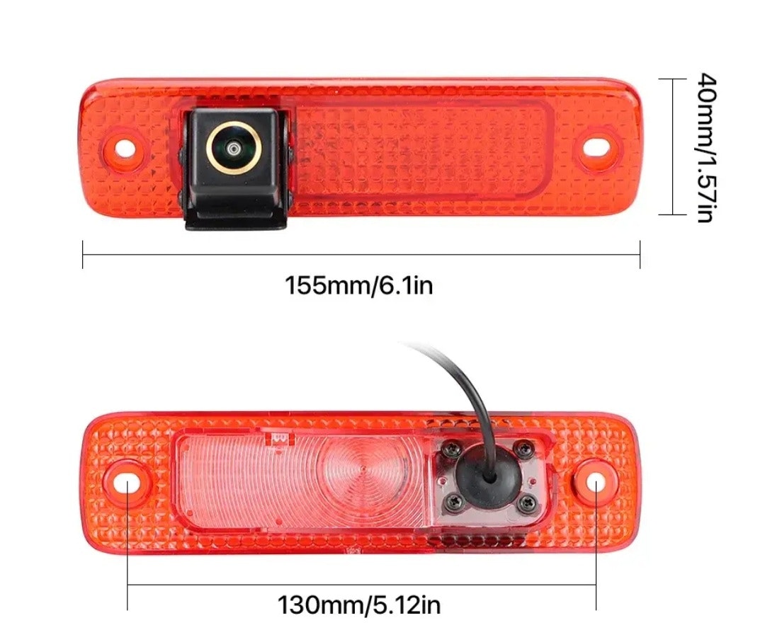 Bilbromsljus backkamera  För Ford Transit MK7( 2006-2013 )