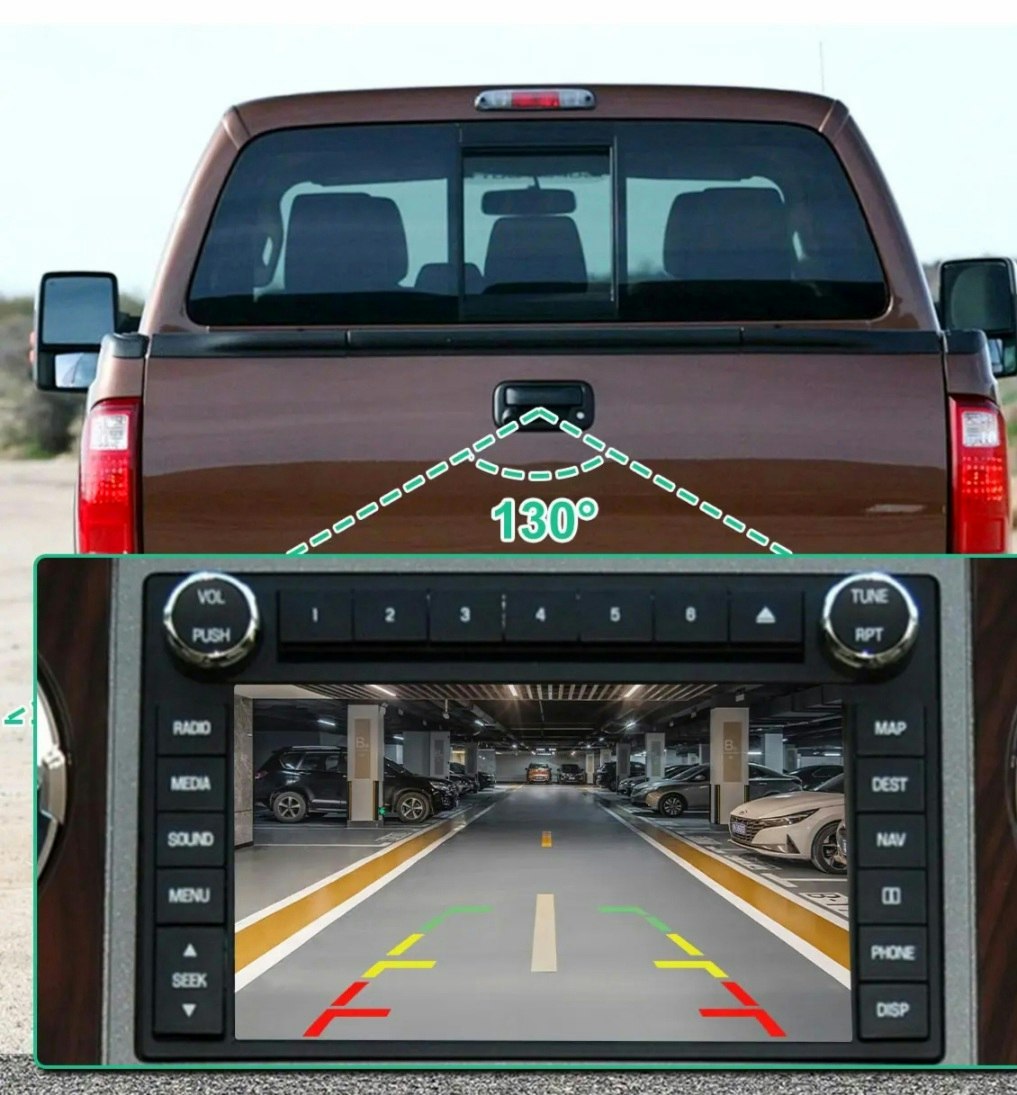 Original backkamera Ford F-250 F-350 F-450 and F-550 Super Duty Pickup (2008-2012)