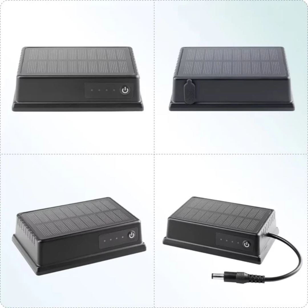 Solar magnetisk bärbart batteri 12 volt power bank