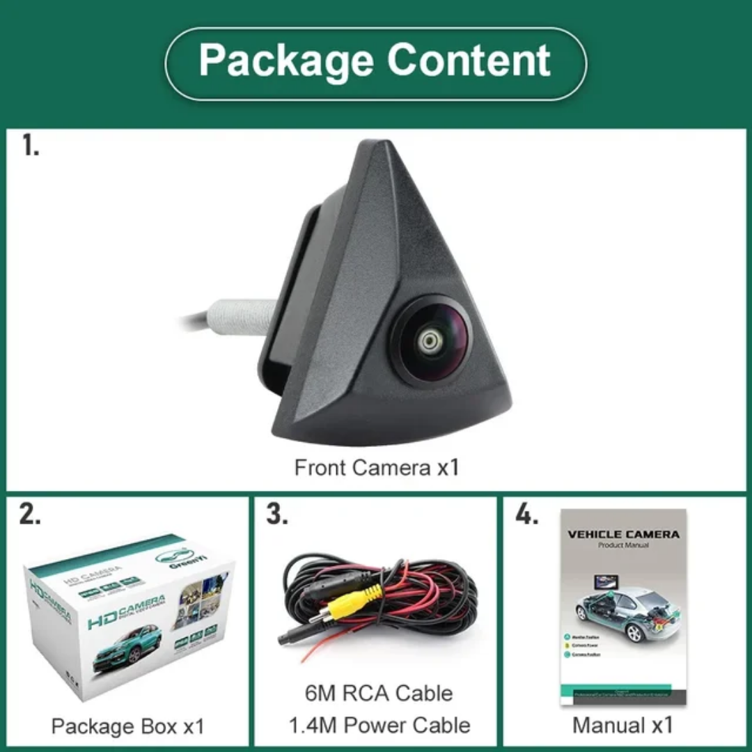 CCD AHD 1080P Bil Front Logo Kamera För VW Transporter T4 T5 Passat CC B5 B6 Golf 4 5 6 Polo Jetta Bora Touran Caddy