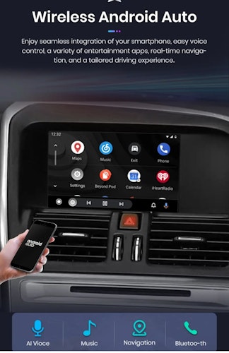 Carplay & Android auto modul Volvo xc60,S60,v40,v60(2015--2018)