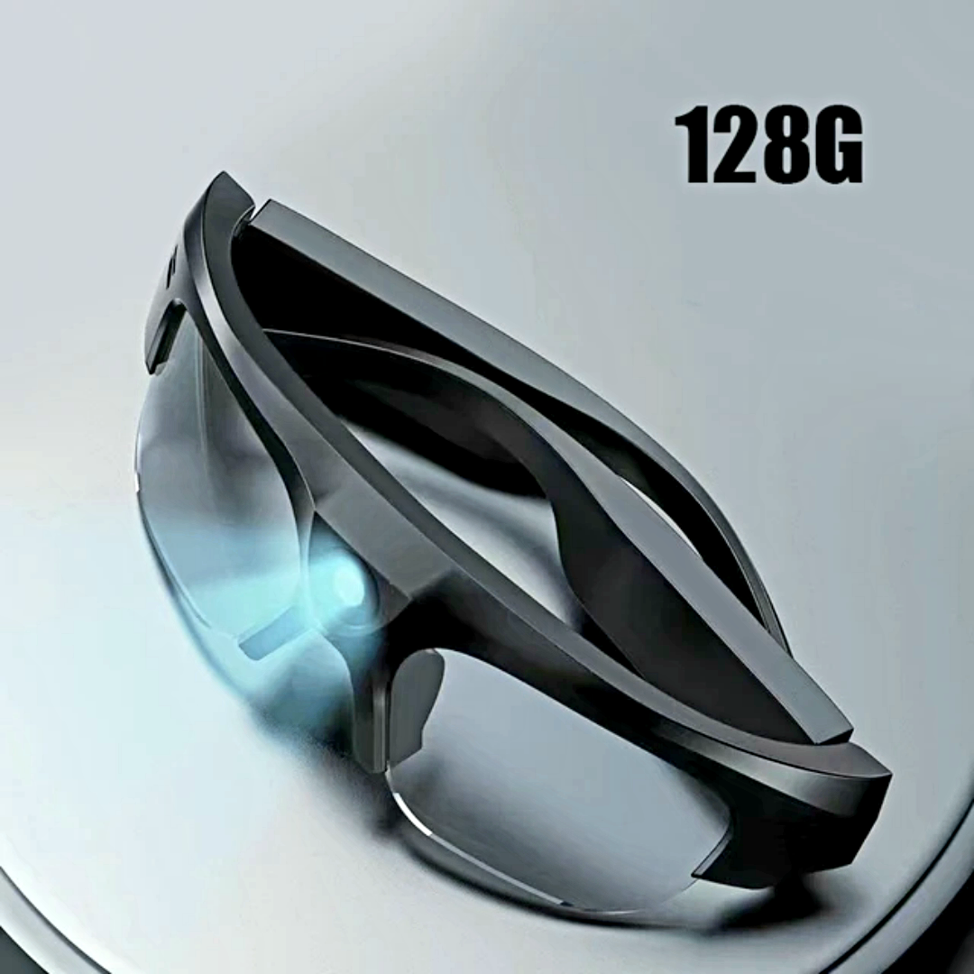 128GB senaste Glasögon med 4K HD  videokamera Bluetooth, musik spelare