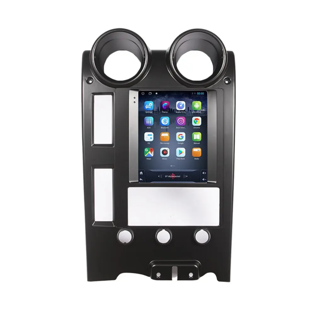 9 7" android 13, bilstereo Hummer H2( 2004--2007) gps wifi carplay android auto blåtand rds Dsp RAM: 4GB, ROM: 64GB, 4G LTE