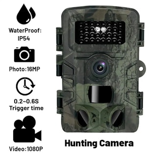 16 megapixel 2" färg skärm  vattentät jaktkamera med dvr