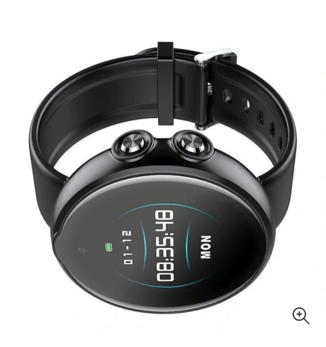 Klocka med HD videokamera, direkt inspelning, 16GB