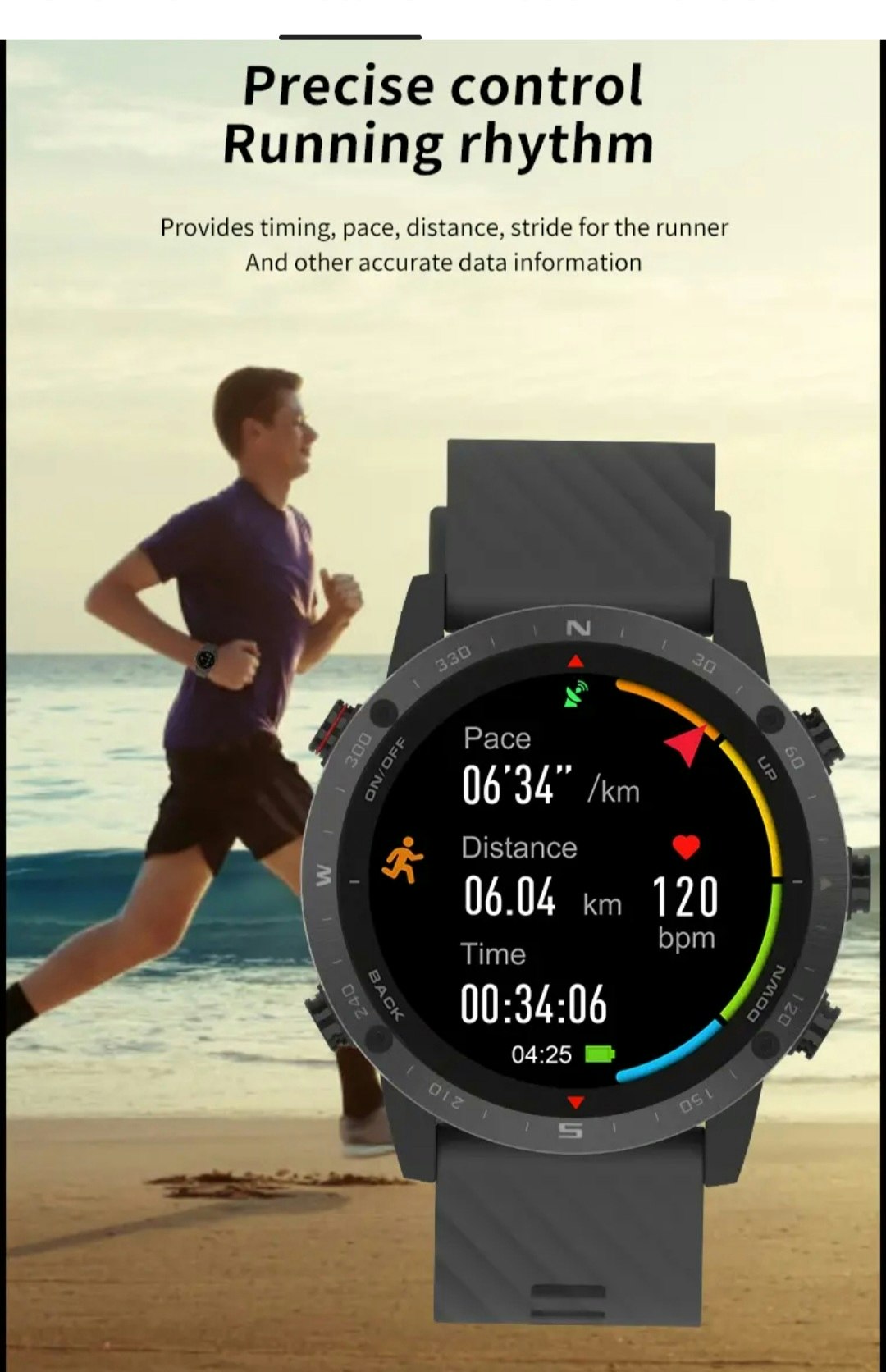 Sportklocka, gps,altimeter