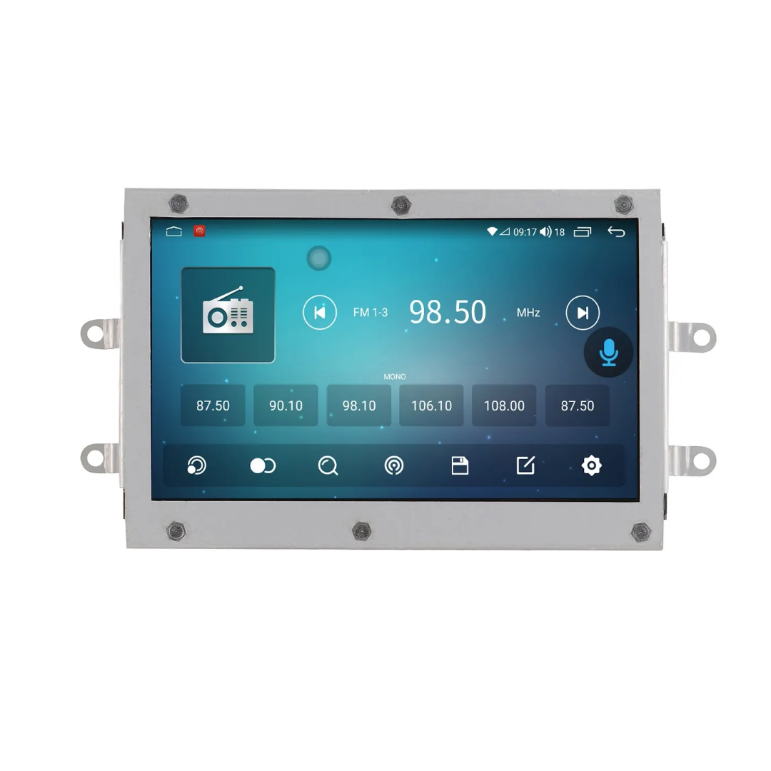 7-tums Android 13 bilstereo Volvo  V70 (2013---2016) gps wifi carplay android auto blåtand rds Dsp RAM:4GB, ROM: 64GB, 4G LTE,+ gratis backkamera
