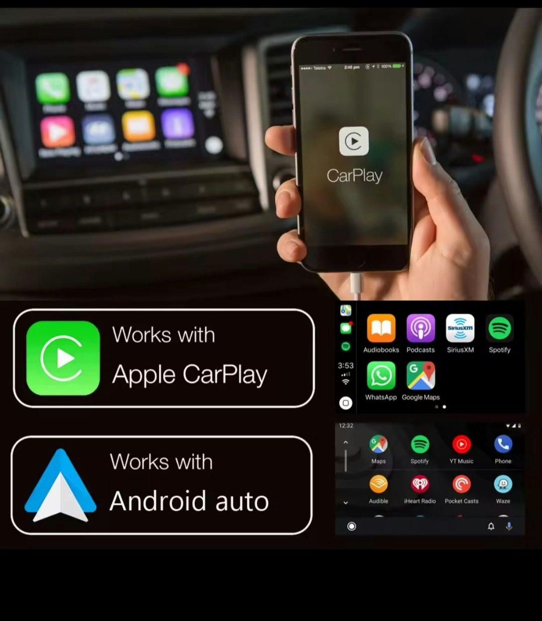 10.1" android 13 ,bilstereo  Volvo xc90 (2004--2013) gps wifi carplay android auto blåtand rds Dsp RAM: 4GB, ROM  64GB, wifi, + gratis backkamera