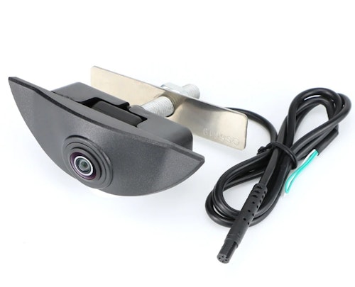 CCD HD 1080P vattentät  Front kamera (8,3×2,8 cm)   Volvo S40/S60/S90/V40/C30/XC60/XC90
