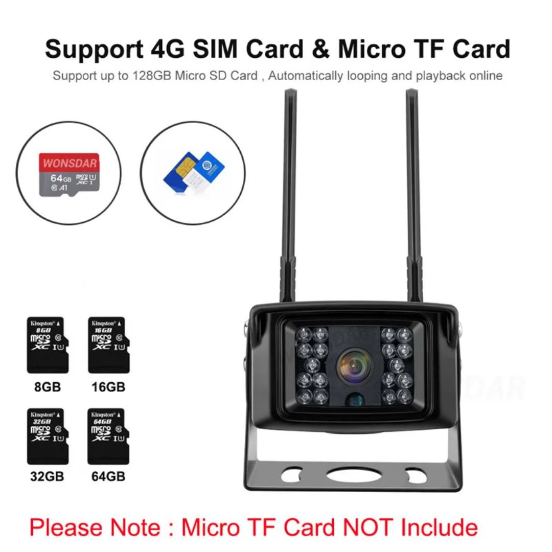 4G LTE simkort ,GPS tracker  backkamera, buss,lastbil , trailers