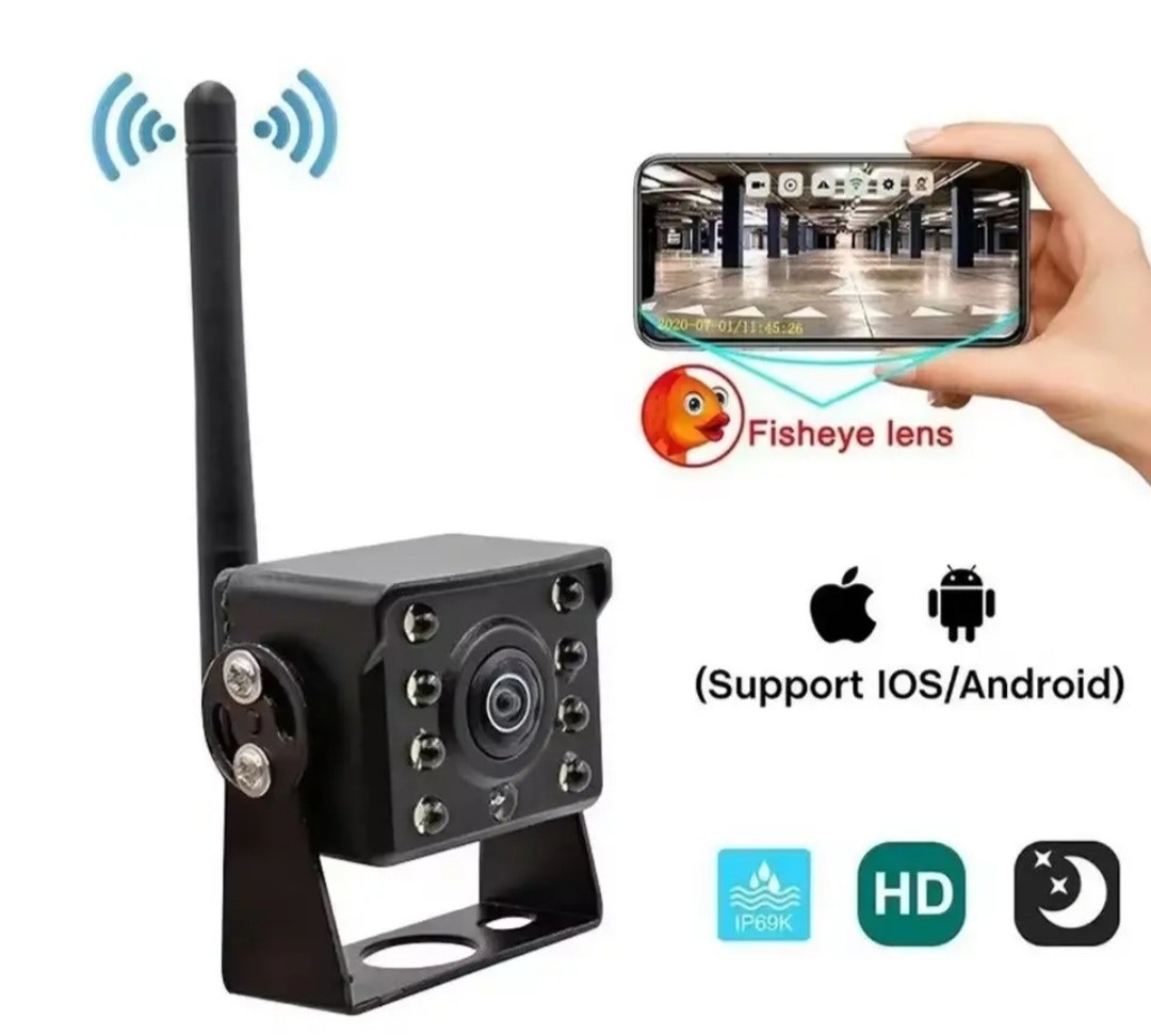 12volt--36 volt) lastbil & buss wifi  backkamera