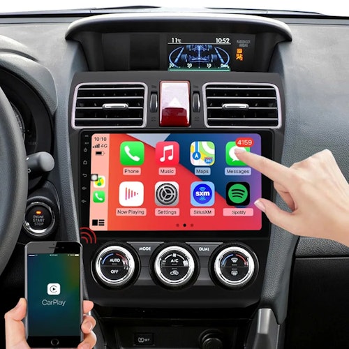 9" android 13 Bilstereo  Subaru Levorg ( 2016--2018) gps wifi carplay android auto blåtand rds Dsp RAM: 4GB, ROM: 64GB, 4G LTE