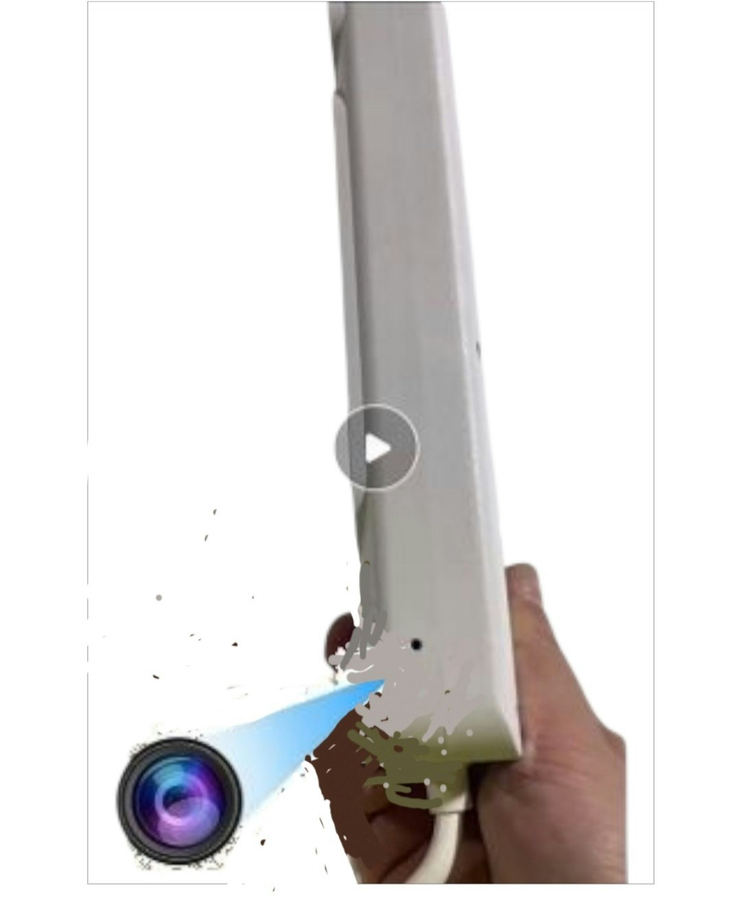 Grenuttag med wifi, dold HD videokamera+128GB extra minne